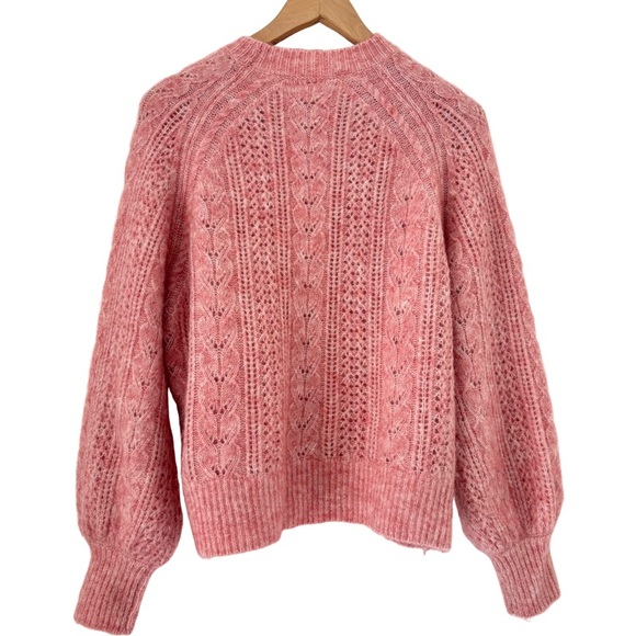 Sézane Rosita Jumper Sweater in Pink Creation Size S - Picture 6 of 11